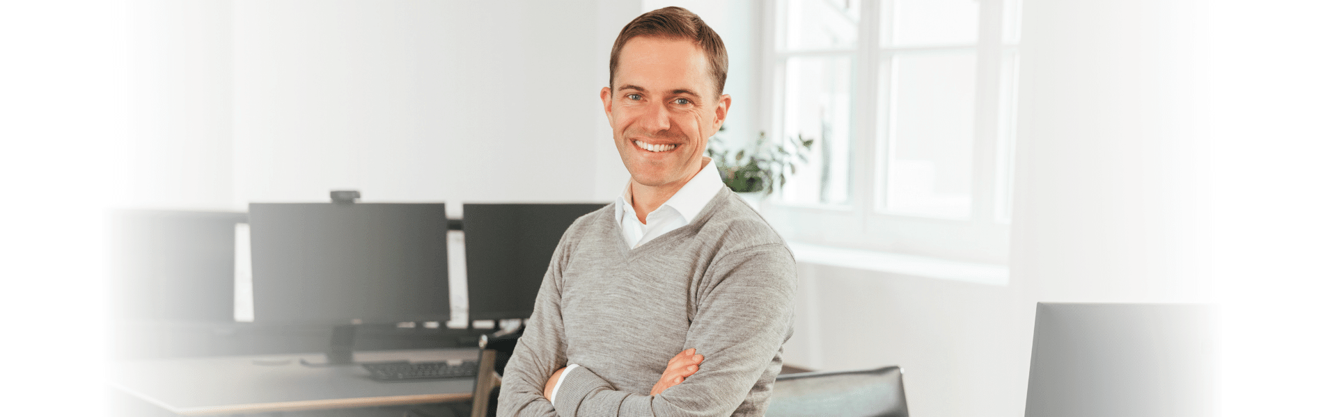 Portrait des Firmengründers Wolfgang Bunz